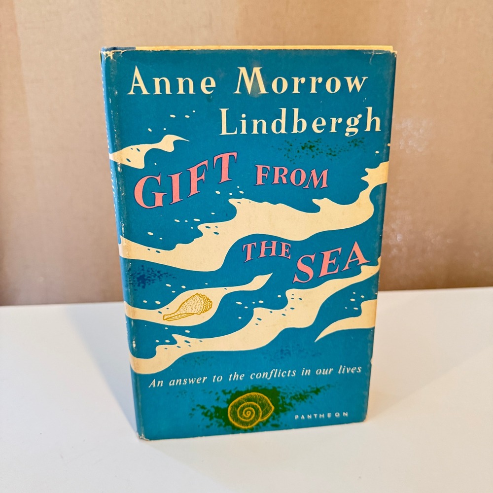 Anne Morrow Lindbergh Gift From The Sea 1955 Vintage Hardcover Pantheon Books